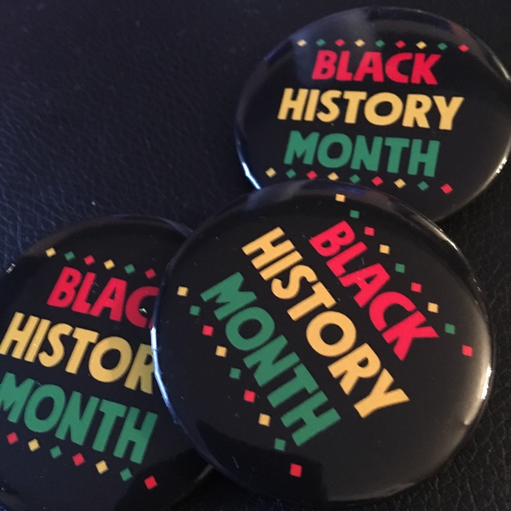 BLACK HISTORY BUTTON 2” (set of three)